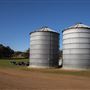 Greenhills farm buildings (Shearing shed, silos, general shed)
