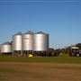 Greenhills farm buildings (Shearing shed, silos, general shed)