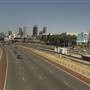 Leederville Train Station Overpass Mitchell Freeway