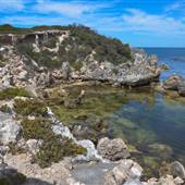 Garden Island - Point Atwick - North and South Bay from land