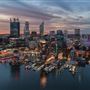 Perth City Skyline