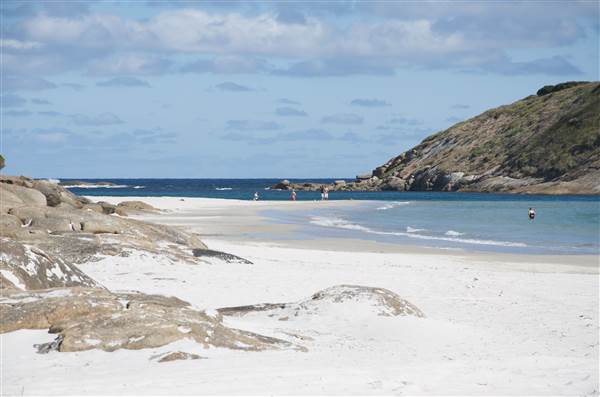 Shelter Island and beach, Albany (24/03/2015)