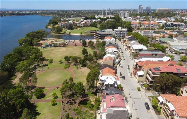 East Perth - Drone shots (27/07/2015 - Credits: Helicam Aerial Imaging)