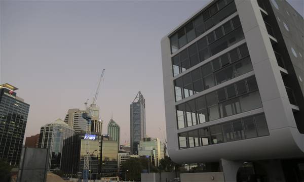 Perth City Skyline (23/09/2015)