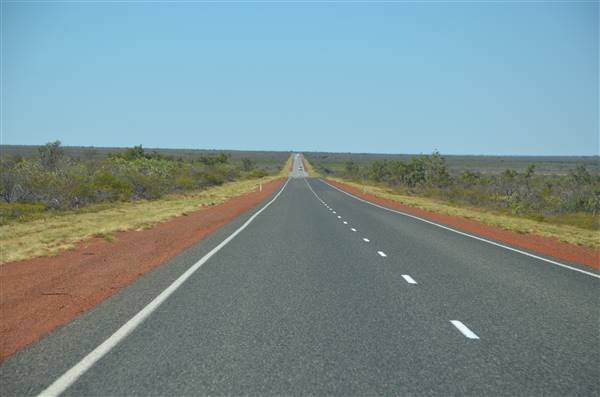 Port Hedland - Road heading north (29/09/2016 - Credits: Chris Veerhuis)