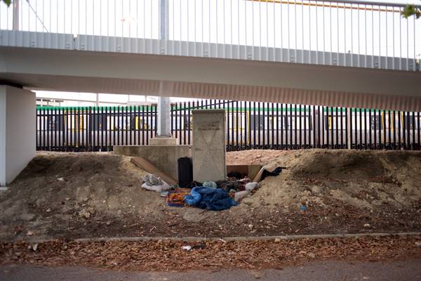 East Perth - Claisebrook Station area (11/05/2017 - Credits: Tim Burns)