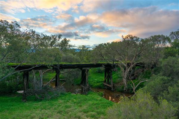 Chapman Valley - Chapman Valley pasture bridge (August-September) (16/05/2017 - Credits: P Pichugin)