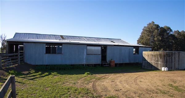 Greenhills farm buildings (Shearing shed, silos, general shed) - Shearing shed, silos, general shed (12/07/2022 - Credits: Kerryn Chia)