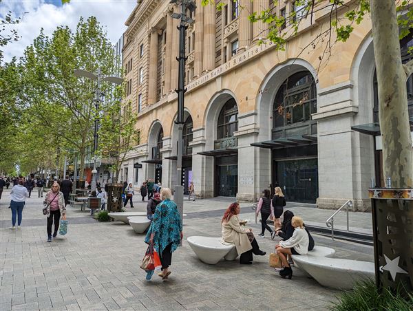 Murray Street Mall, Perth (9/10/2023 - Credits: Shea Walsh)