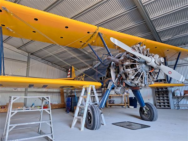 Winnie - 1941 Boeing Stearman Biplane (1/05/2026 - Credits: submitted by: Hayley Coulson)