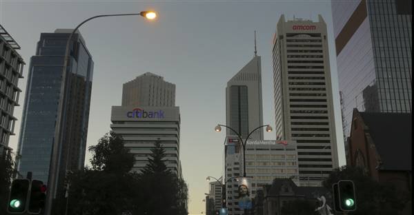 Perth City Skyline (23/09/2015)