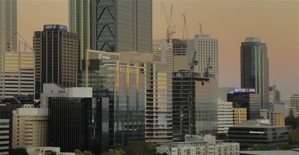 Perth City Skyline (23/09/2015)