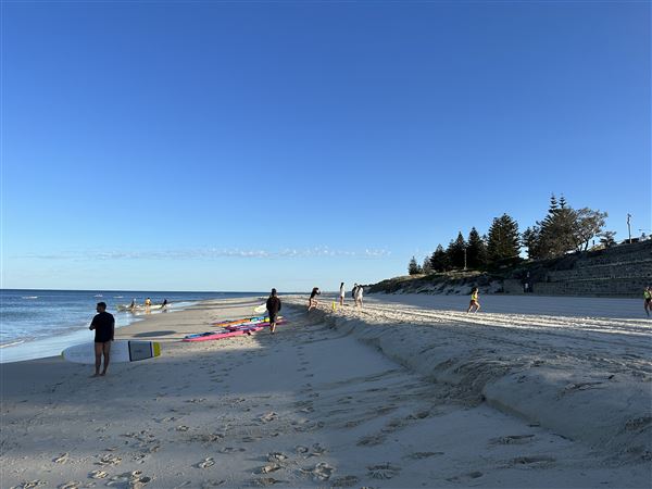 Cottesloe Beach - Cottesloe Beach in the Morning (7/12/2022 - Credits: Crystal Munitich McCallum)