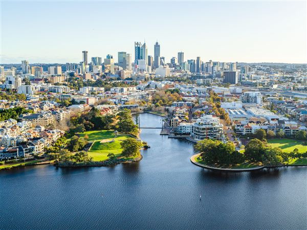 Perth City Skyline (17/04/2023 - Credits: Tourism Western Australia)