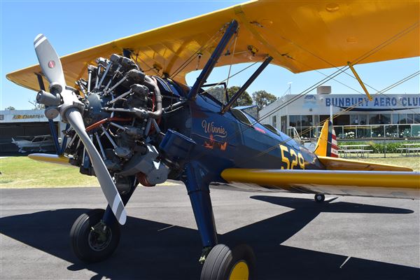 Winnie - 1941 Boeing Stearman Biplane (1/05/2026 - Credits: submitted by: Hayley Coulson)