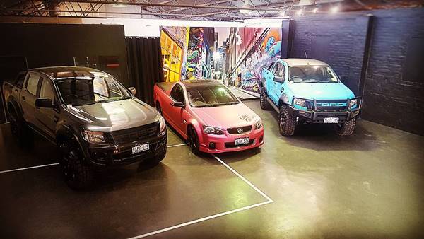 Perth - City Custom Warehouse studio (6/01/2017 - Credits: City Motors & Osborne Park Chrysler Jeep Dodge)