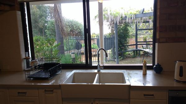 Mingah Mia Family Farm - The lower kitchen with the outside BBQ and enclosed vegetable garden outside. (7/10/2018 - Credits: Jo Jackson King)