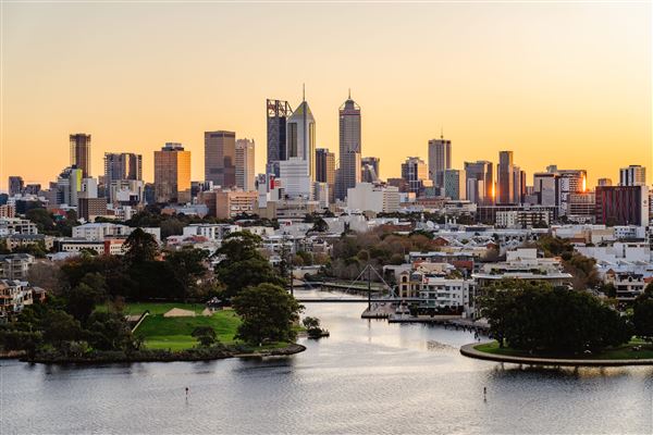 Perth City Skyline (17/04/2023 - Credits: Tourism Western Australia)