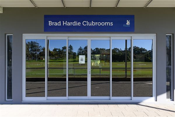 Brad Hardie Club Rooms - Brad Hardie Club Rooms on Dick Lawrence Reserve. (4/08/2025 - Credits: Sammy DeSouza Photography)