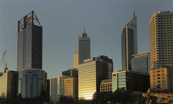 Perth City Skyline (23/09/2015)