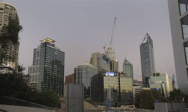 Perth City Skyline (23/09/2015)