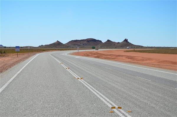 Port Hedland - Road heading north (29/09/2016 - Credits: Chris Veerhuis)