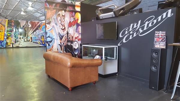 Perth - City Custom Warehouse studio (6/01/2017 - Credits: City Motors & Osborne Park Chrysler Jeep Dodge)