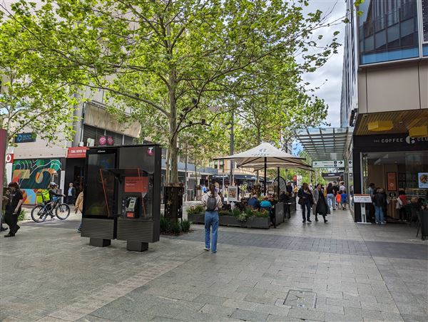 Murray Street Mall, Perth (9/10/2023 - Credits: Shea Walsh)