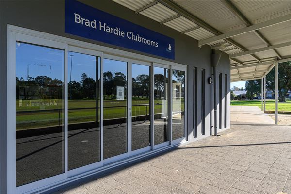 Brad Hardie Club Rooms - Brad Hardie Club Rooms on Dick Lawrence Reserve. (4/08/2025 - Credits: Sammy DeSouza Photography)