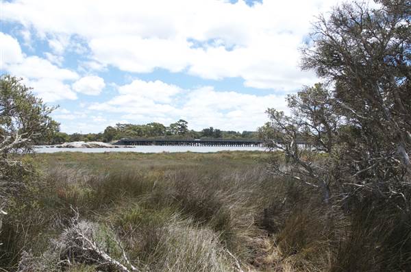 Lower Kalgan Bridge and River (12/03/2015)