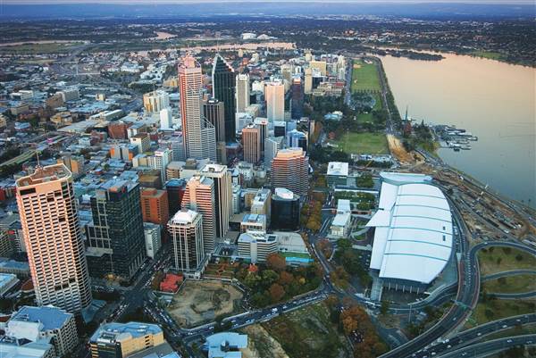Perth City Skyline (26/03/2015)