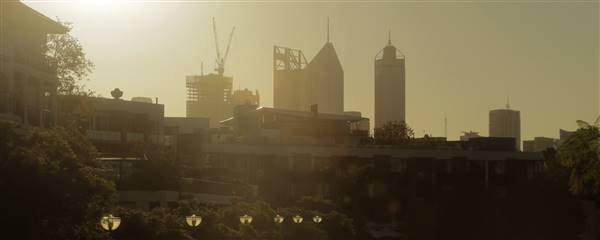 Perth City Skyline (23/09/2015)