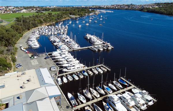East Fremantle Yacht Club (30/09/2015 - Credits: Helicam Aerial Imaging)