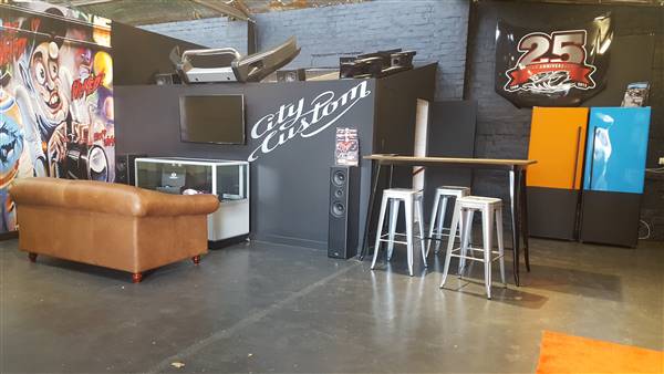Perth - City Custom Warehouse studio (6/01/2017 - Credits: City Motors & Osborne Park Chrysler Jeep Dodge)