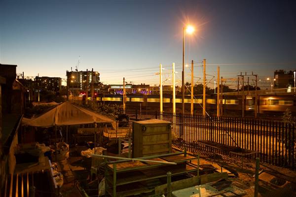 East Perth - Claisebrook Station area (11/05/2017 - Credits: Tim Burns)