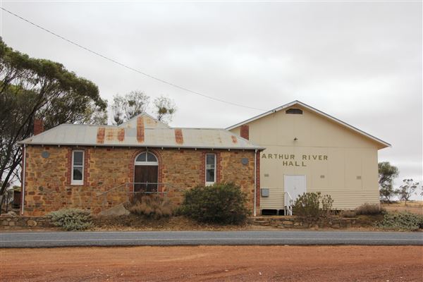Arthur River - Hall - Front of hall (1/09/2020 - Credits: Kerryn Chia)