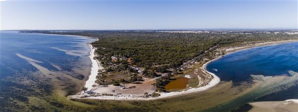 Herron Point, Birchmont - Herron point drone shots (1/06/2022 - Credits: Shire Of Murray)