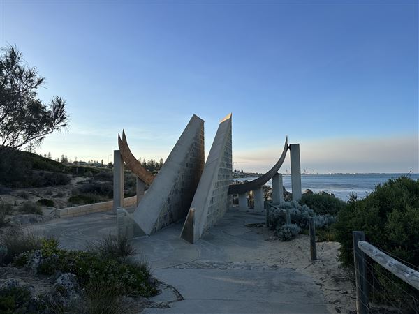 Cottesloe Beach - Footpaths and Sundials (7/12/2022 - Credits: Crystal Munitich McCallum)