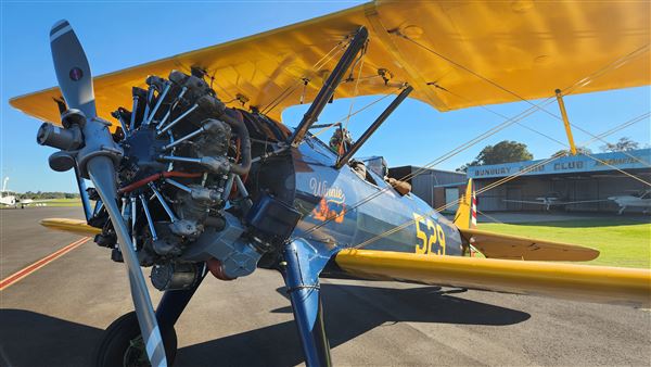 Winnie - 1941 Boeing Stearman Biplane (1/05/2026 - Credits: submitted by: Hayley Coulson)