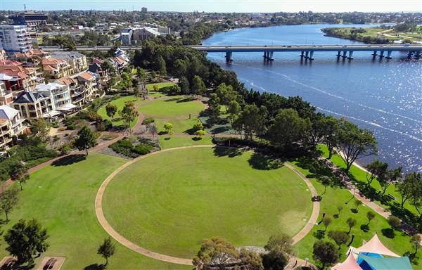 East Perth - Drone shots (27/07/2015 - Credits: Helicam Aerial Imaging)