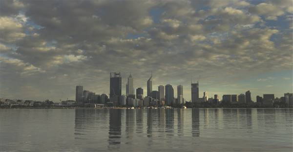 Perth City Skyline (23/09/2015)