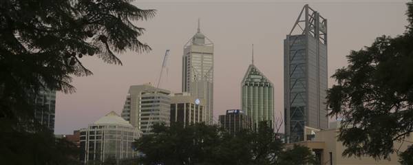 Perth City Skyline (23/09/2015)