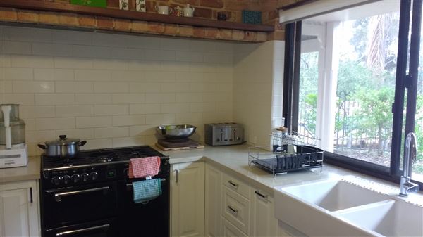Mingah Mia Family Farm - The lower kitchen with the outside BBQ and enclosed vegetable garden outside. (7/10/2018 - Credits: Jo Jackson King)