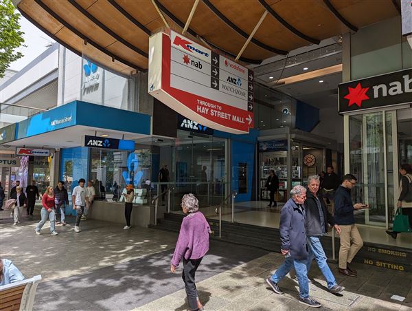 Murray Street Mall, Perth (9/10/2023 - Credits: Shea Walsh)