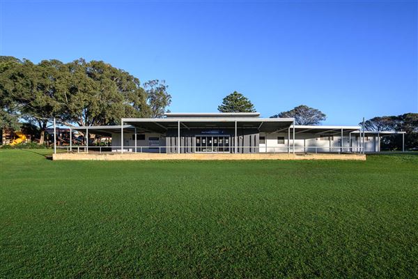 Brad Hardie Club Rooms - Brad Hardie Club Rooms on Dick Lawrence Reserve. (4/08/2025 - Credits: Sammy DeSouza Photography)
