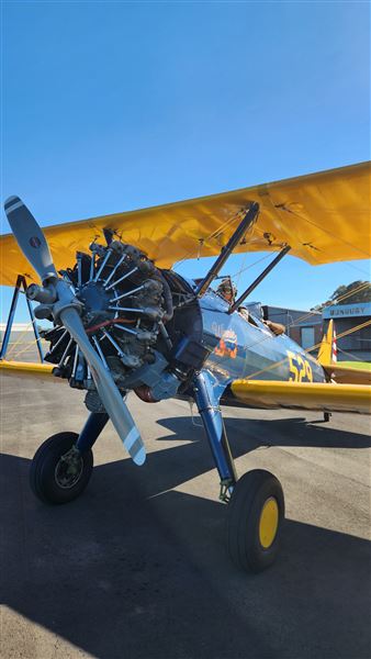 Winnie - 1941 Boeing Stearman Biplane (1/05/2026 - Credits: submitted by: Hayley Coulson)