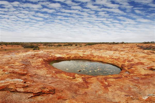 Gamma Hole At Mallee Hen Rocks (21/03/2015)