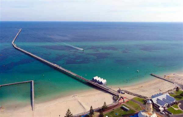 Busselton - Busselton Jetty - Drone shots (27/07/2015 - Credits: Helicam Aerial Imaging)