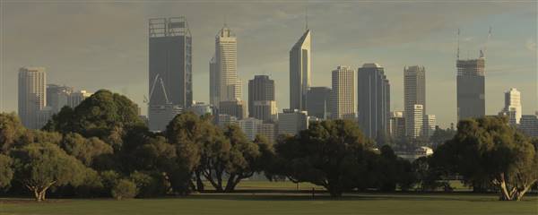 Perth City Skyline (23/09/2015)