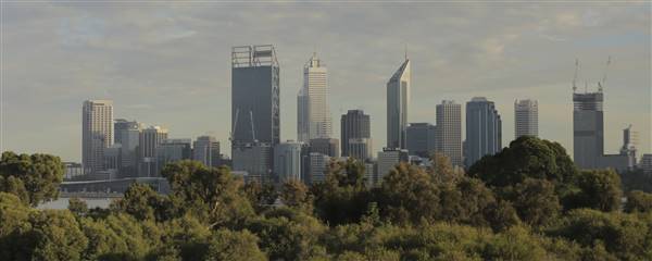 Perth City Skyline (23/09/2015)